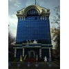 Оформление новогоднее зданий.  Ташкент